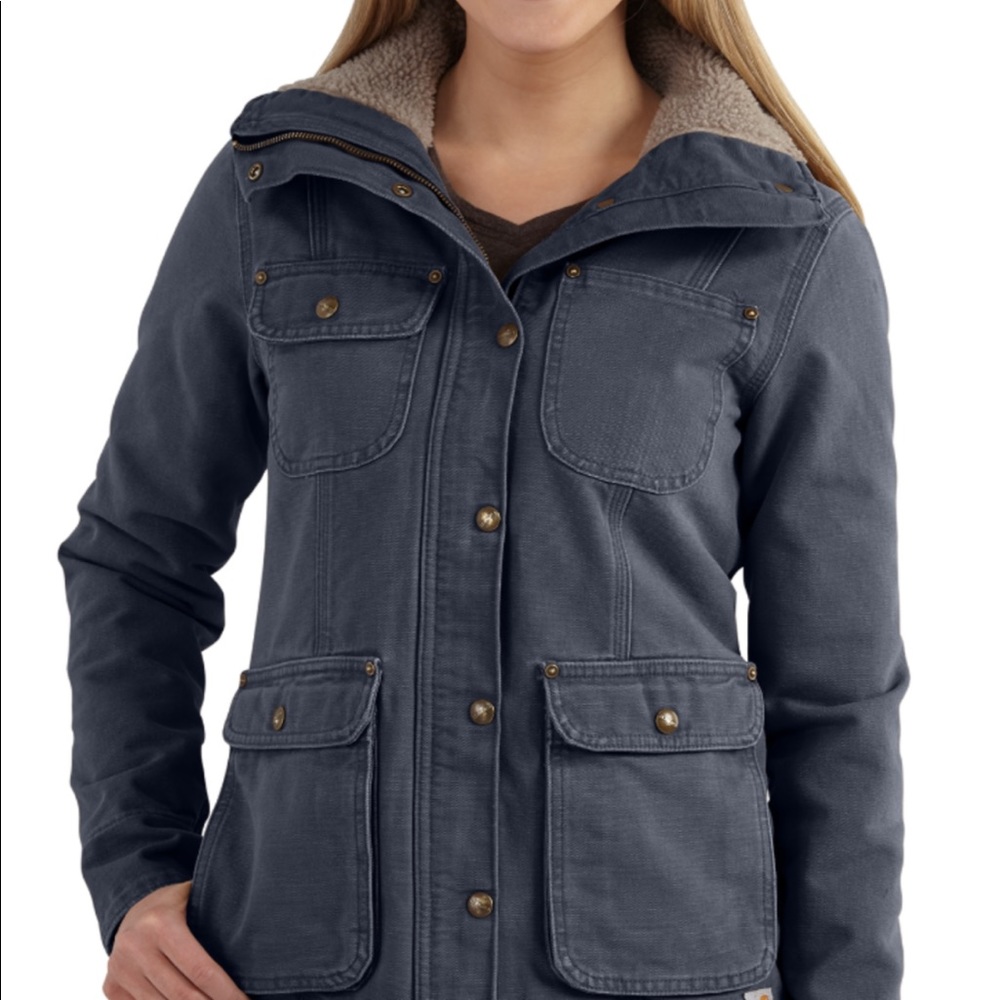 Carhartt weathered duck Wesley coat